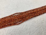 Spiny Oyster Shell Rondelle Beads 4mm Orange